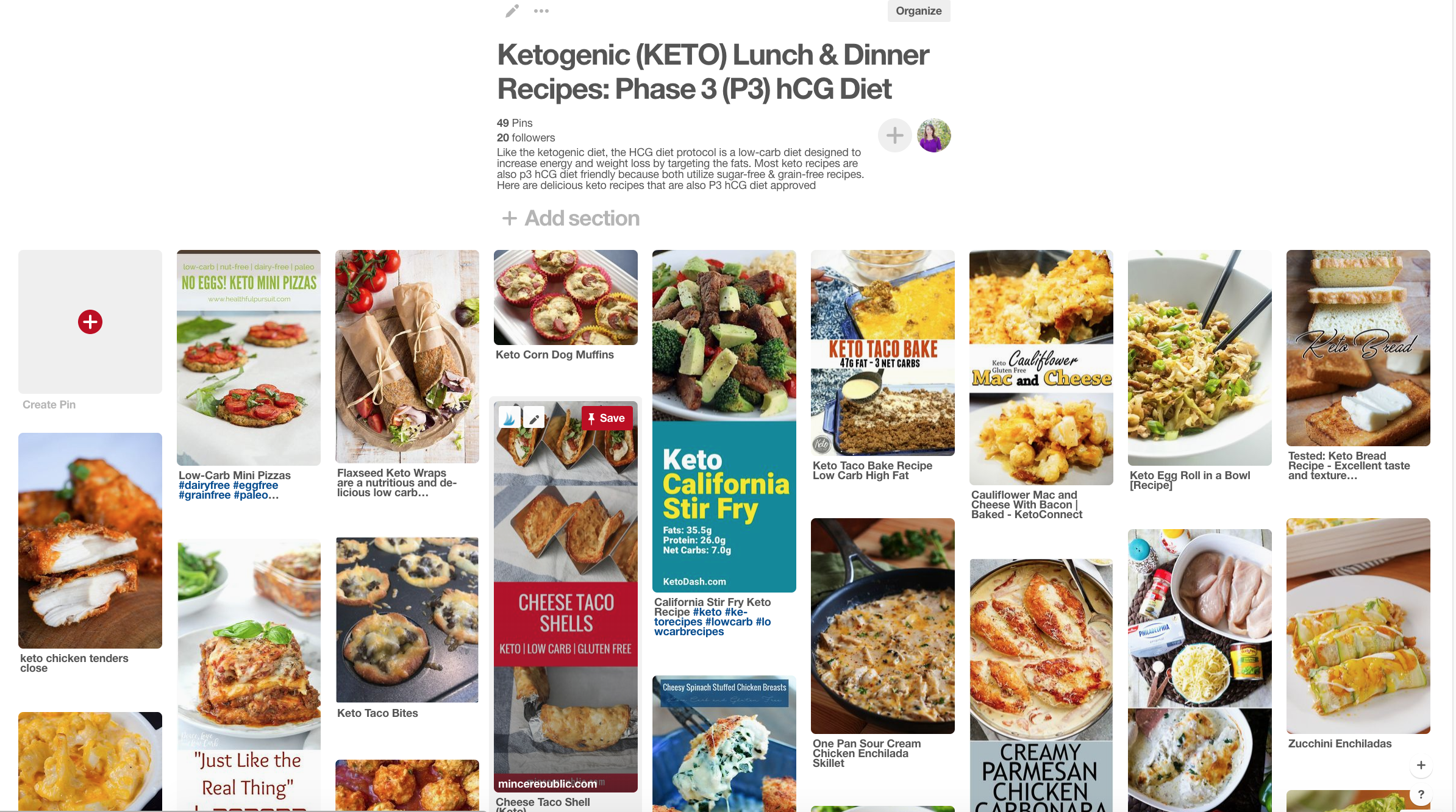 ketogenic recipes for p3 hcg diet