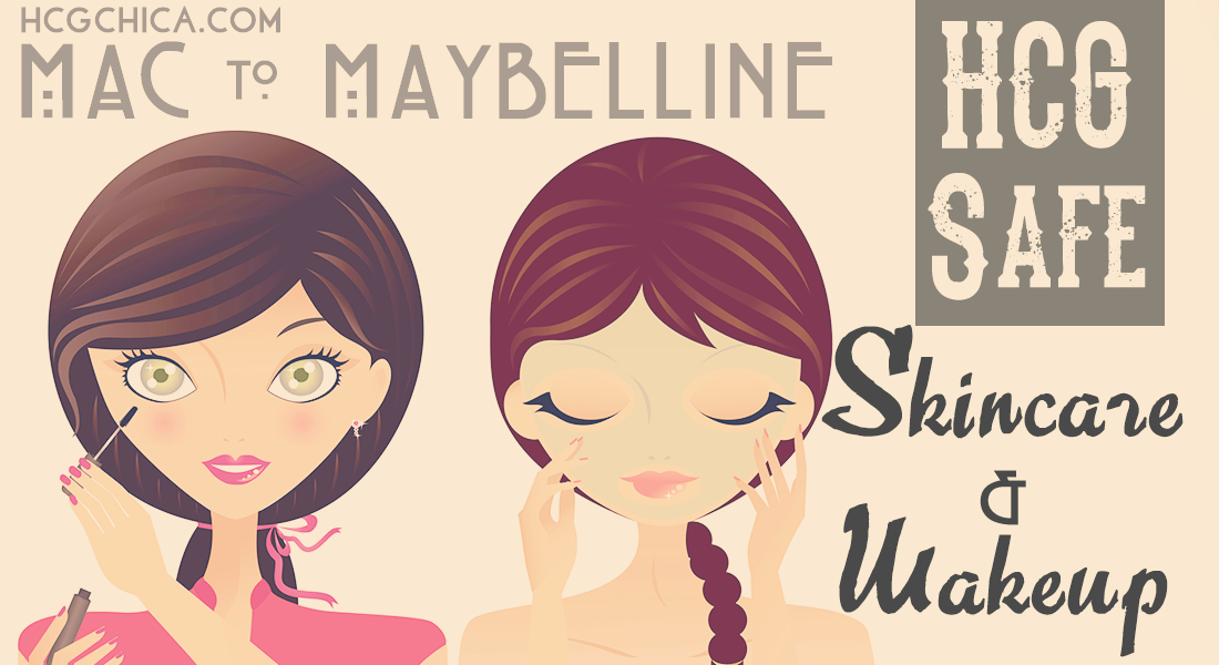 hCG Diet Safe Skincare and Makeup Products - from Mac to Maybelline - hcgchica.com