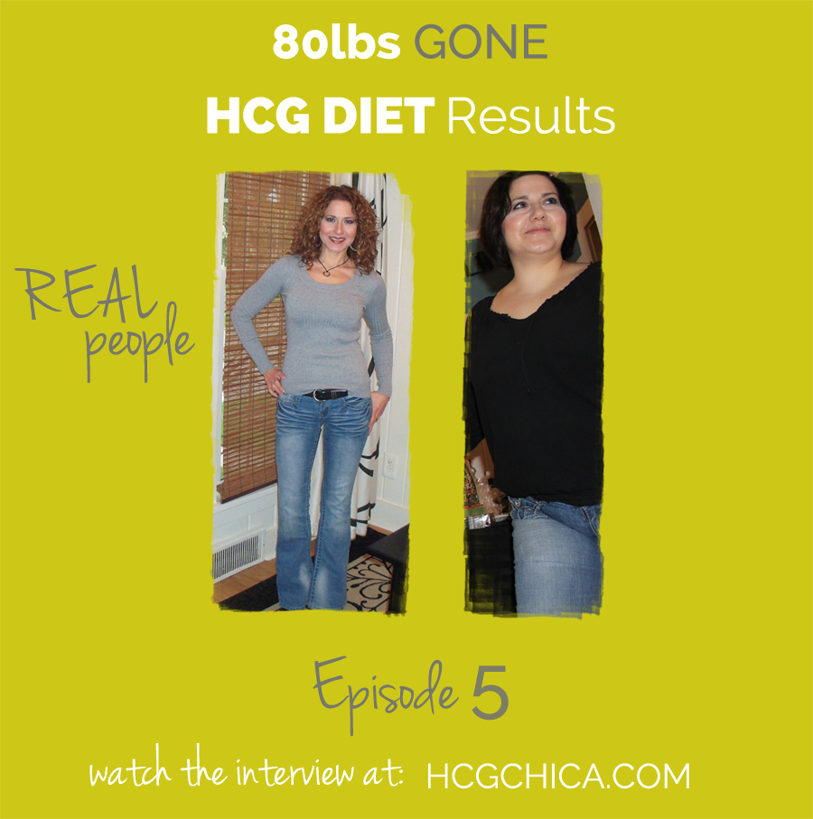 hCG Diet Results - 80lbs lost - homeopathic - Size 16 to Size 3 - Episode 5