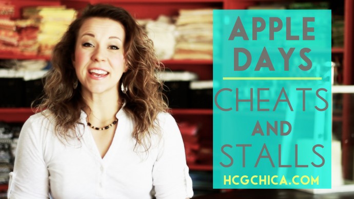 Are apple days good for cheats and stalls on the hCG Diet? - hcgchica.com