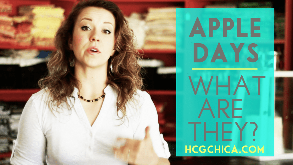 The Basics on Apple Days for the hCG Diet - hcgchica.com