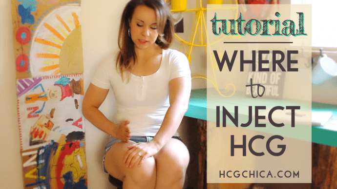 Where to Inject HCG Injections- full video tutorial - hcgchica.com