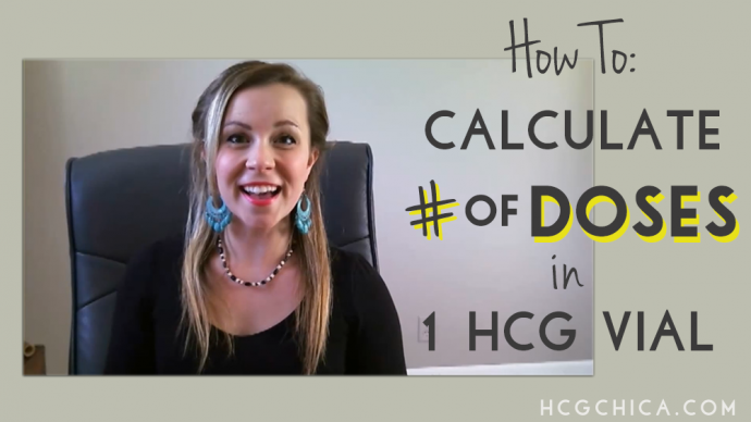 How to Calculate the Number of Doses You'll Get From One hCG Vial - hcgchica.com