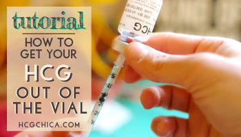 How to Get Your hCG Out of the Vial for Injections - hcgchica.com