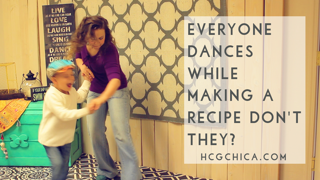 Everyone Dances While Making hCG Diet Recipes Don't They? hcgchica.com