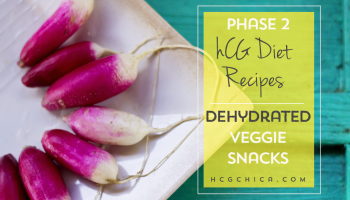 Phase 2 hCG Diet Recipe - Dehydrated Veggie Snacks! hcgchica.com