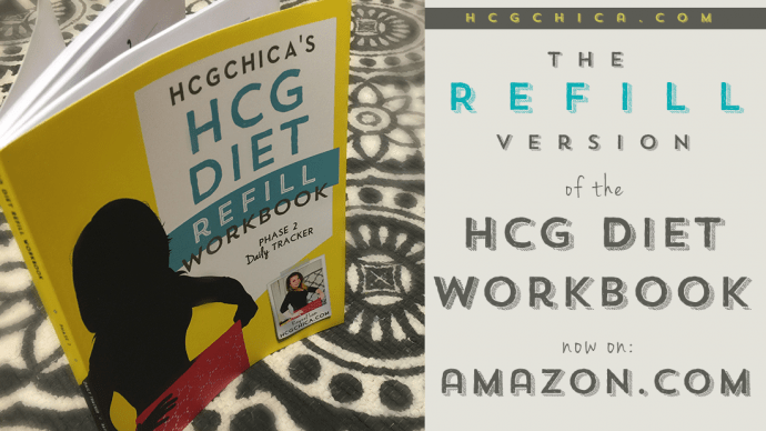 Purchase the Refill hCG Diet Workboon on Amazon.com - hcgchica.com