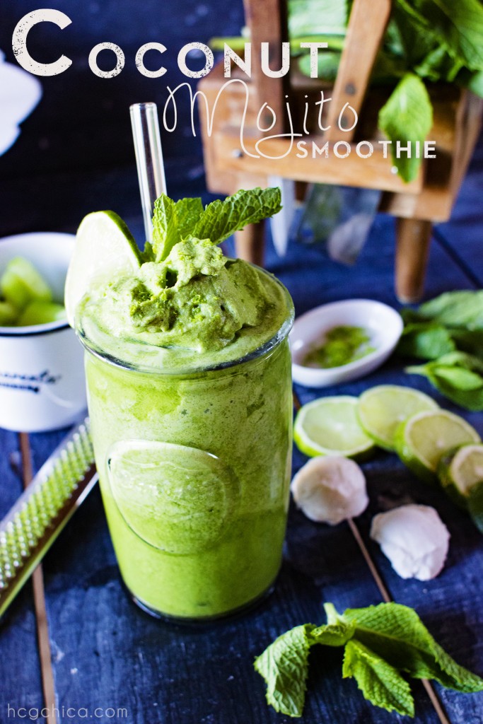 Phase 3 Smoothie - Coconut Mojito - low carb - low calorie