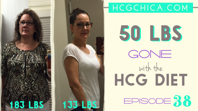 Before and After losing 50 lbs with hCG injections - hcgchica.com